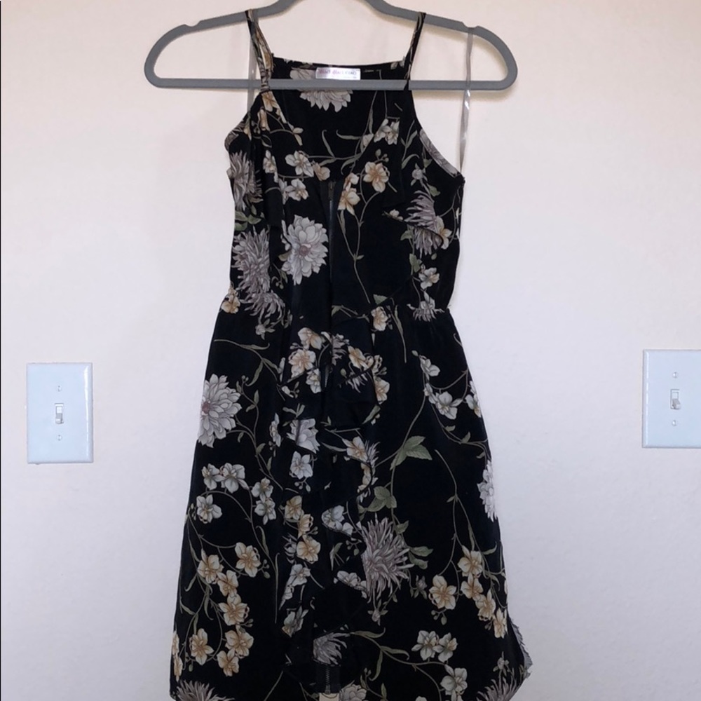 Floral print dress with ruffles from A’GACI